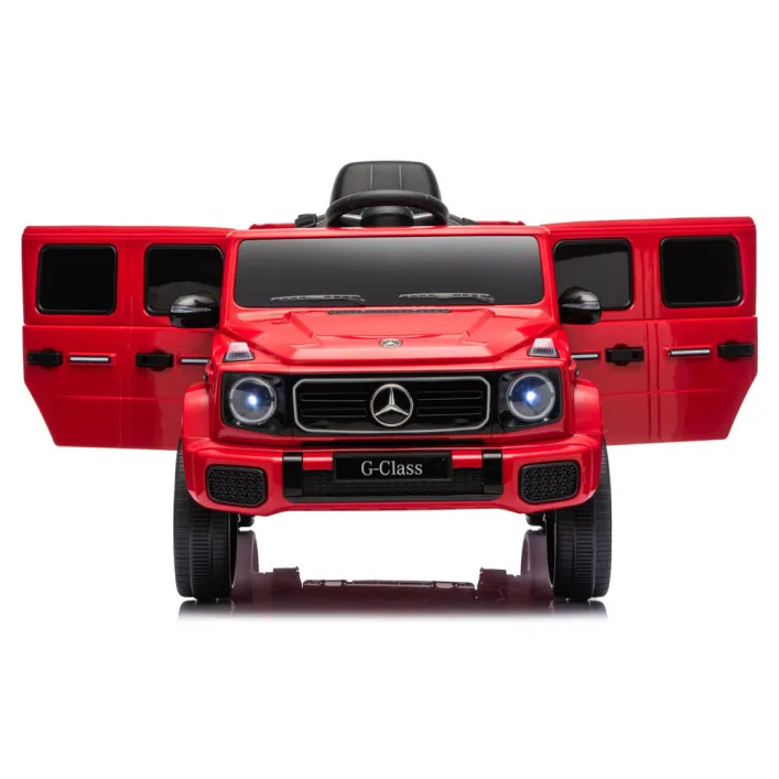 Elektrinė mašinėlė vaikams Mercedes G 4x4 24 V 2580, raudona