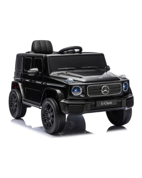 Elektrinė mašinėlė vaikams Mercedes G 4x4 24 V 2580, juoda