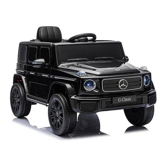 Mercedes G 4x4 24 V 2580 juodas akumuliatorinis automobilis