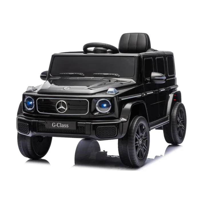 Elektrinė mašinėlė vaikams Mercedes G 4x4 24 V 2580, juoda