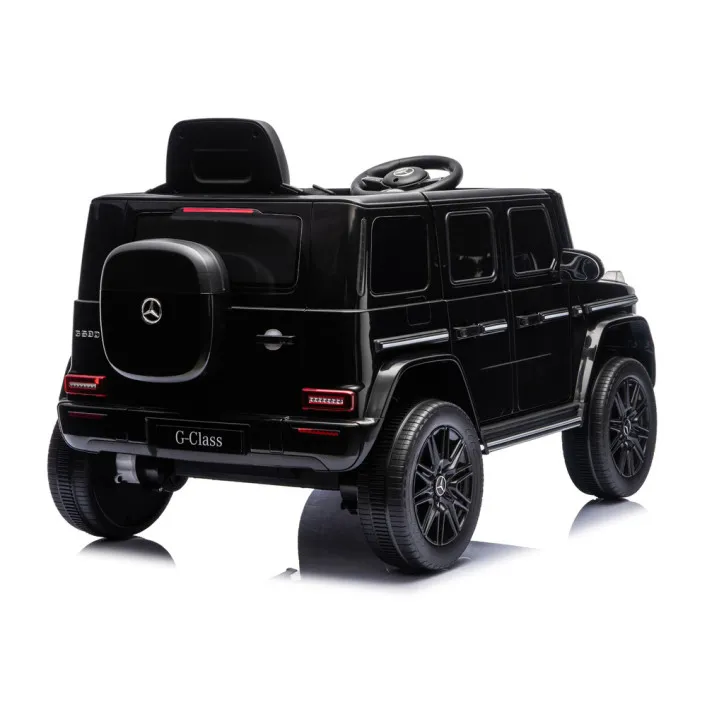 Elektrinė mašinėlė vaikams Mercedes G 4x4 24 V 2580, juoda