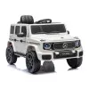 Elektrinė mašinėlė vaikams Mercedes G 4x4 24 V 2580, balta