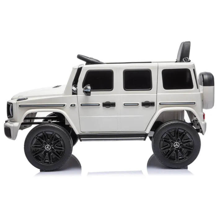 Elektrinė mašinėlė vaikams Mercedes G 4x4 24 V 2580, balta