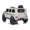 Elektrinė mašinėlė vaikams Mercedes G 4x4 24 V 2580, balta