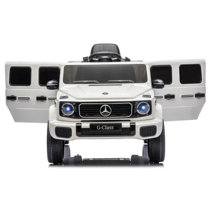 Elektrinė mašinėlė vaikams Mercedes G 4x4 24 V 2580, balta
