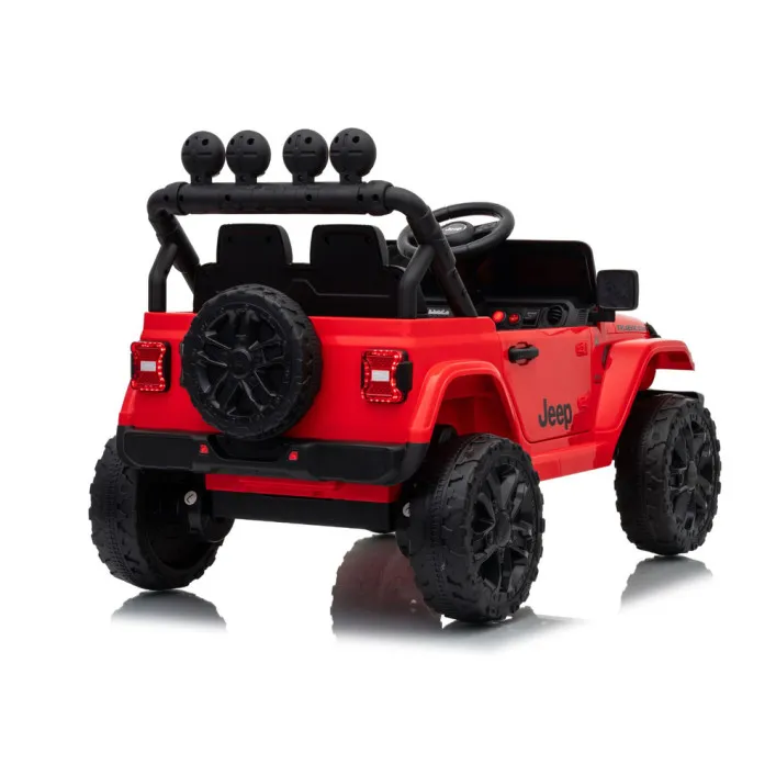 Elektrinė mašinėlė vaikams Jeep Rubicon DK-JWR558, raudona