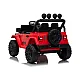 Jeep Rubicon DK-JWR558 raudonas akumuliatorinis automobilis