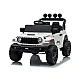Jeep Rubicon DK-JWR558 baltas akumuliatorinis automobilis