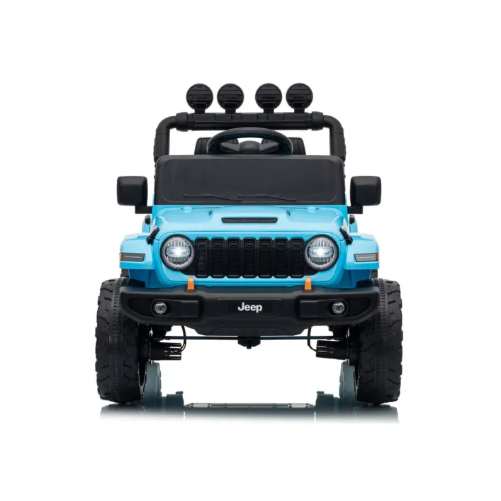Elektrinė mašinėlė vaikams Jeep Rubicon DK-JWR558, šviesiai mėlyna