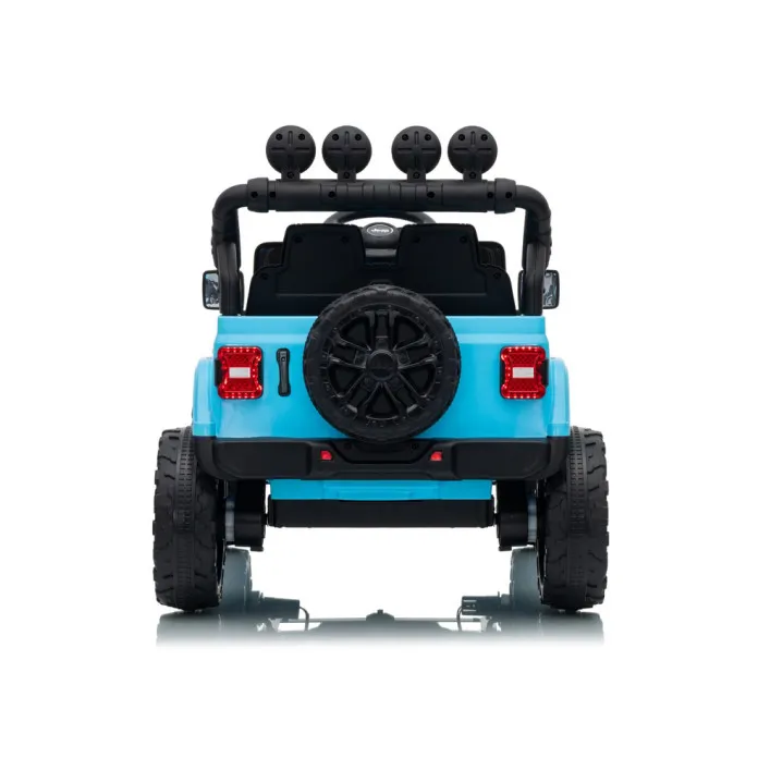 Elektrinė mašinėlė vaikams Jeep Rubicon DK-JWR558, šviesiai mėlyna