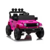 Elektrinė mašinėlė vaikams Jeep Rubicon DK-JWR558, rožinė