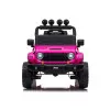 Elektrinė mašinėlė vaikams Jeep Rubicon DK-JWR558, rožinė