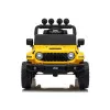 Elektrinė mašinėlė vaikams Jeep Rubicon DK-JWR558, geltona