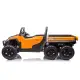 Akumuliatorinis oranžinis elektromobilis vaikams XB-1038A