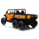 Akumuliatorinis oranžinis elektromobilis vaikams XB-1038A
