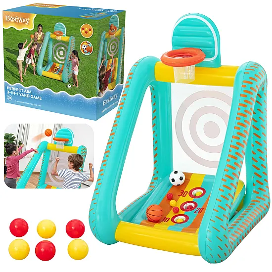 Pripučiamas sodo žaidimas 3-in-1 Bestway 52813