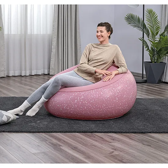 Pripučiama rožinė kėdė/fotelis Bestway 75155