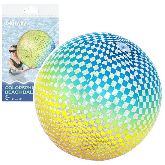 Täytettävä rantapallo, 107 cm, Bestway Colorsphere 31152