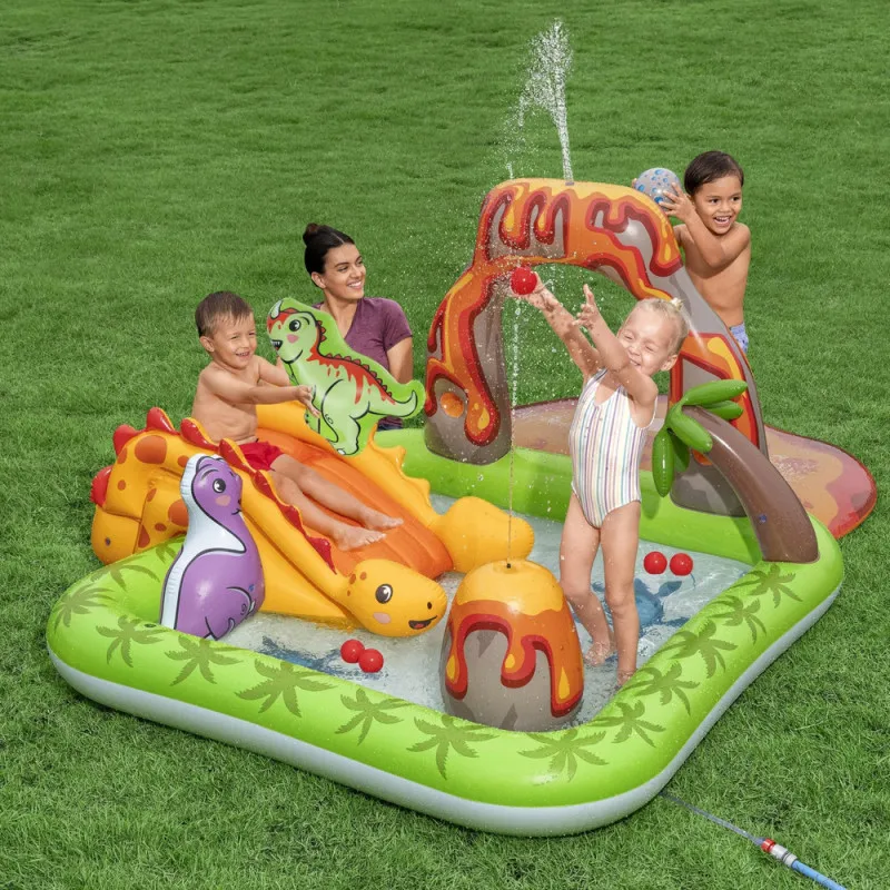 Vandens žaidimų aikštelė su dinozaurais Bestway 53172