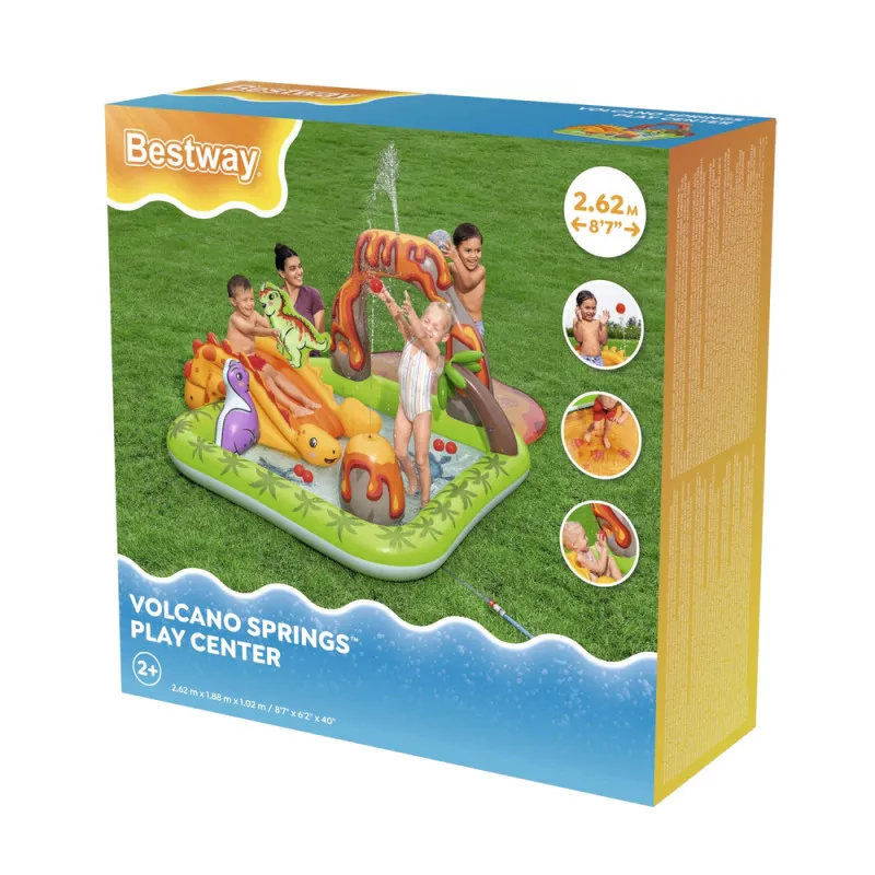 Vandens žaidimų aikštelė su dinozaurais Bestway 53172