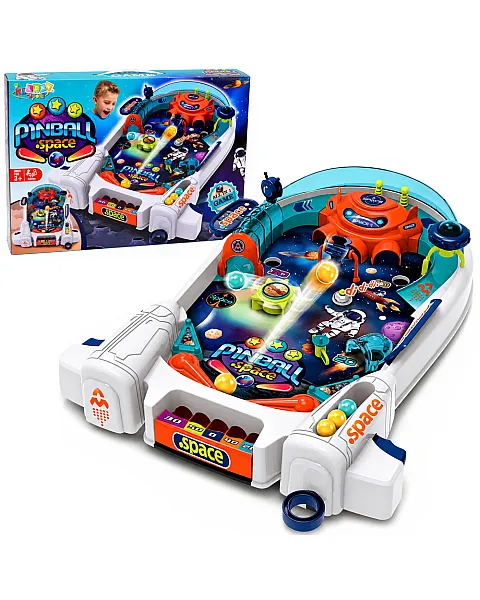 Arkadinis žaidimas Space Pinball su 8 kamuoliukais