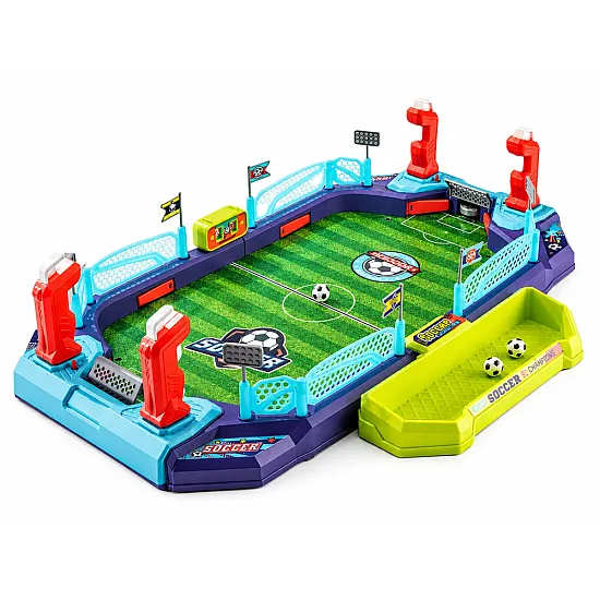 2-in-1 stalo futbolo ir ledo ritulio žaidimas dviems