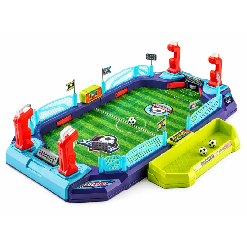 2-in-1 stalo futbolo ir ledo ritulio žaidimas dviems