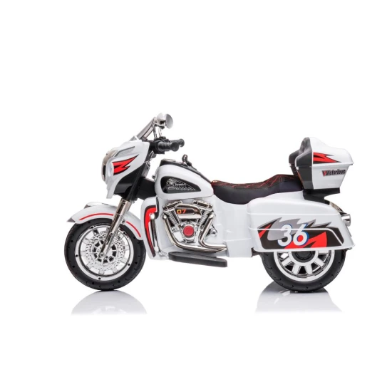 Baltas akumulaitorinis triratis motociklas NEL-R1800GS