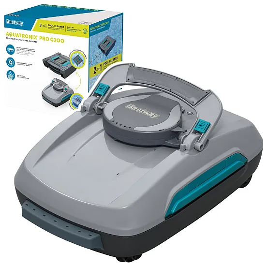 2-in-1 Bestway 58942 baseino valymo siurblys-robotas