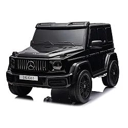 Mercedes G63 XXL juodos spalvos akumuliatorinis automobilis