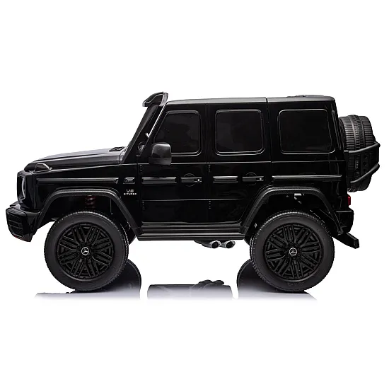Mercedes G63 XXL juodos spalvos akumuliatorinis automobilis
