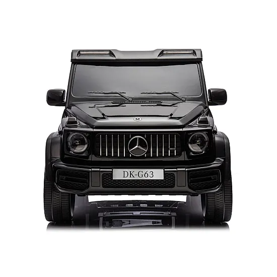 Mercedes G63 XXL juodos spalvos akumuliatorinis automobilis