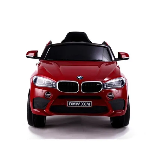 BMW X6 raudonas elektrinis automobilis Elektrinės mašinėlės vaikams