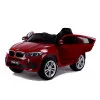 BMW X6 raudonas elektrinis automobilis Elektrinės mašinėlės vaikams