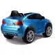 BMW X6 akumuliatorinis mėlynas automobilis Elektrinės mašinėlės vaikams