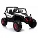 Jeep XMX603 elektrinis baltas vaikiškas automobilis