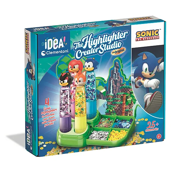 Sonic žymeklių rinkinys 4 vnt. Clementoni 18424