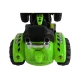 Žalias ekskavatorius-krautuvas su akumuliatoriumi Elektrinės mašinėlės vaikams