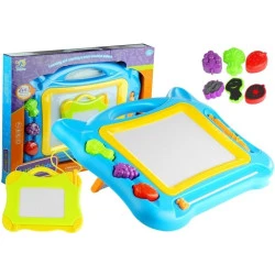 Didelė magnetinė lenta su antspaudais 2in1