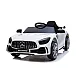 Mercedes GTR elektrinis baltas automobilis Elektrinės mašinėlės vaikams