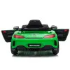 Mercedes GTR elektrinis žalias automobilis Elektrinės mašinėlės vaikams