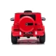 Raudonas "Mercedes G63" akumuliatoriaus visureigis Elektrinės mašinėlės vaikams