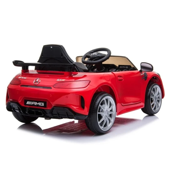 Mercedes GTR elektrinis raudonas automobilis Elektrinės mašinėlės vaikams