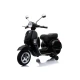 Juodas akumuliatorinis motoroleris Vespa Automobiliai