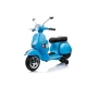 Vespa elektrinis mėlynas paspirtukas Elektrinės mašinėlės vaikams