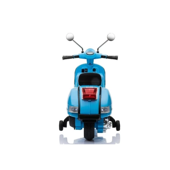Vespa elektrinis mėlynas paspirtukas Elektrinės mašinėlės vaikams