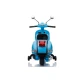 Vespa elektrinis mėlynas paspirtukas Elektrinės mašinėlės vaikams