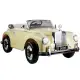 Retro stiliaus rusvas akumuliatorinis automobilis LS-618 Mercedes 300S