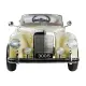 Retro stiliaus rusvas akumuliatorinis automobilis LS-618 Mercedes 300S