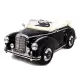 Retro stiliaus juodas akumuliatorinis automobilis LS-618 Mercedes 300S